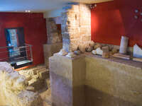 yacimiento archaeological museu Cadiz, Andalucia, Spain, Europe