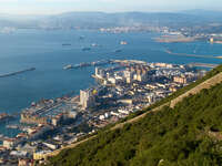 gibraltar city Tangier, Algeciras, Gibraltar, Mediterranean Coast, Cadiz, Morocco, Spain, Gibraltar, Africa, Europe