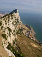 gibraltar the rock Gibraltar, Algeciras, Cadiz, Andalucia, Spain, Europe