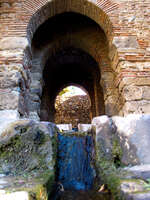 gate of the halls of granada Malaga, Andalucia, Spain, Europe