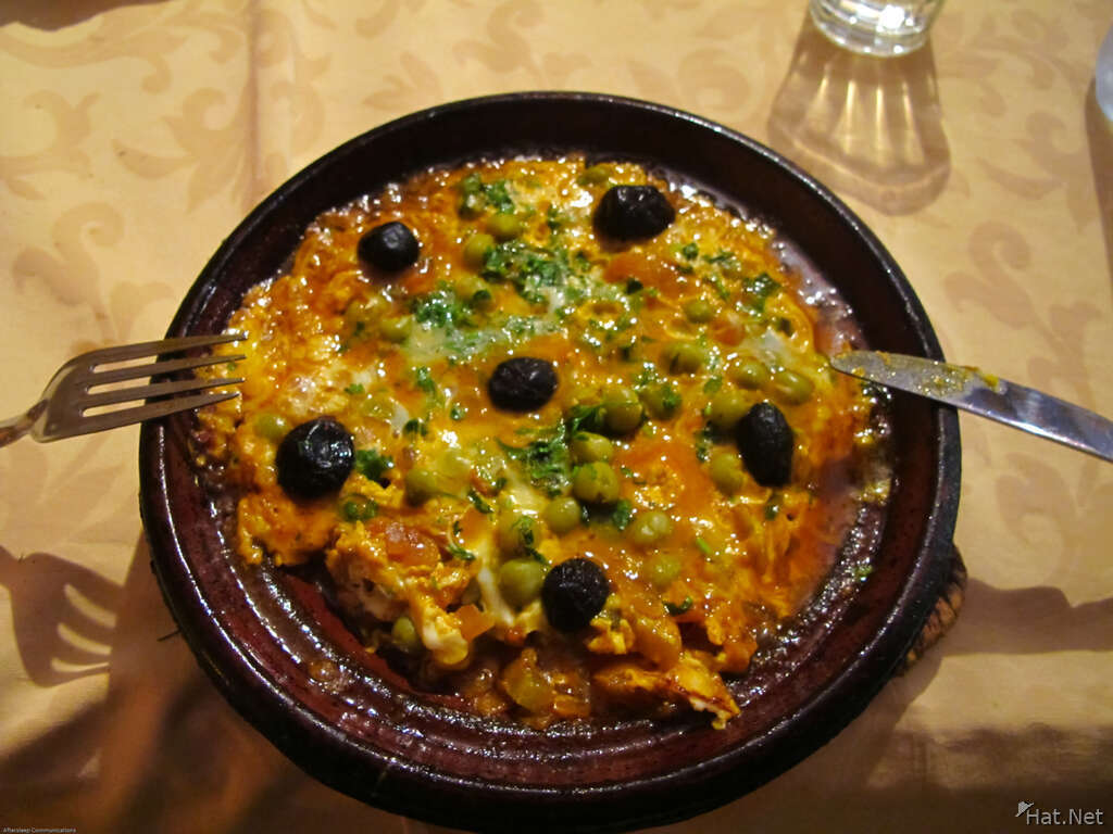 berber omelet in vieux chateau