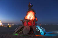 lantern Black Rock City, Neveda, USA, North America